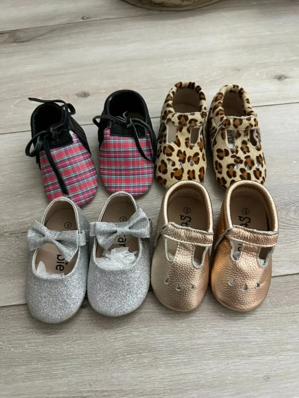 4 pairs Size 4 Size 5 lots Baby Shoes Lots Flash Sale toddler Shoes Sandals